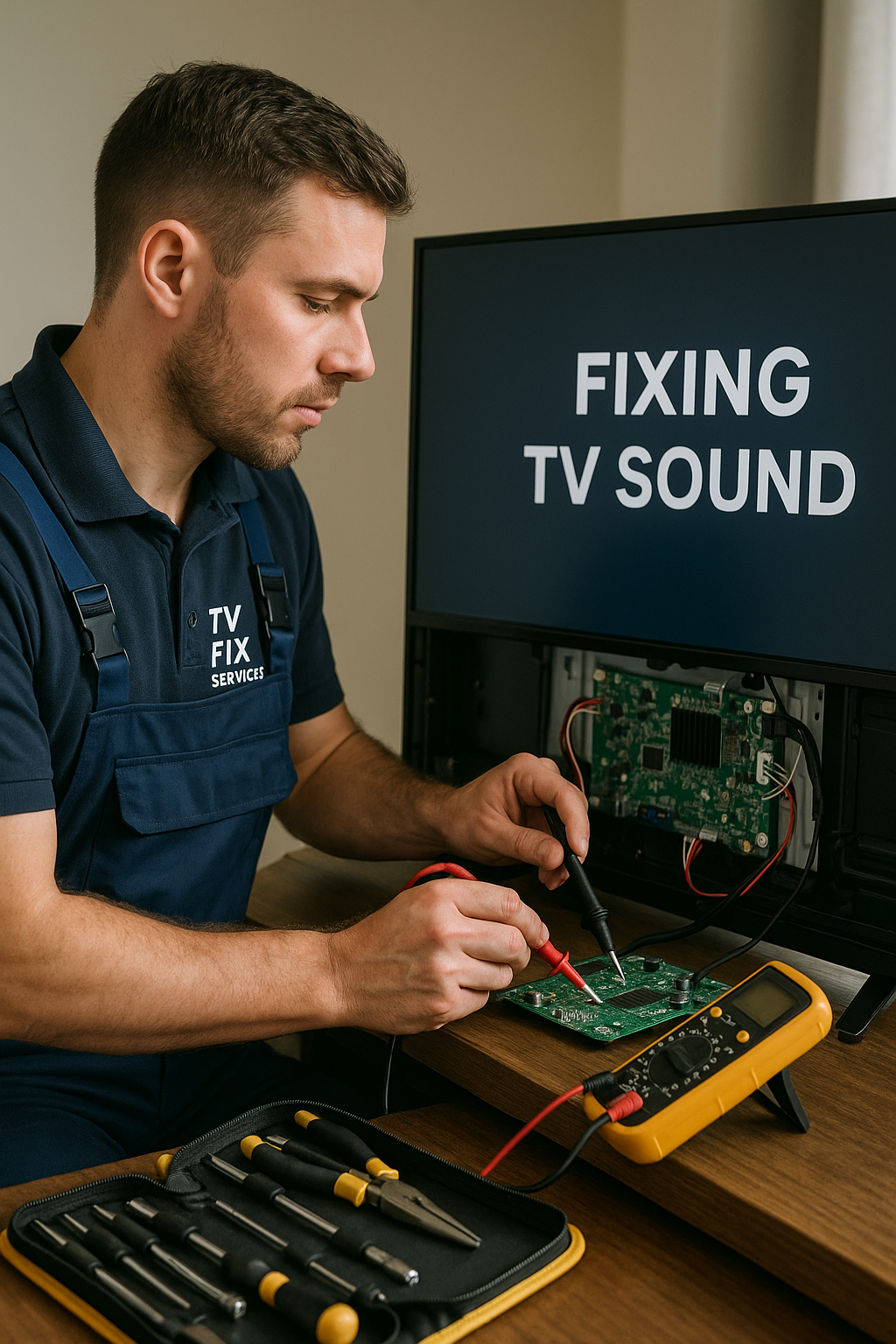  تصليح اعطال الصوت 